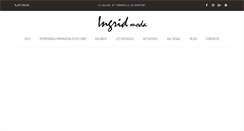 Desktop Screenshot of ingridmoda.com